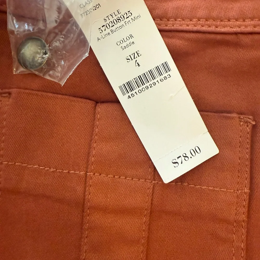 White House Black Market Brown Mini Pencil Skirt - Picture 2 of 3